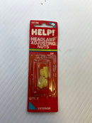 Help! Motormite Headlamp Adjusting Nuts GM 42135 Box of 2