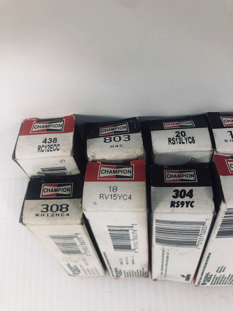 Champion Cooper Plus Spark Plugs Lot of 12