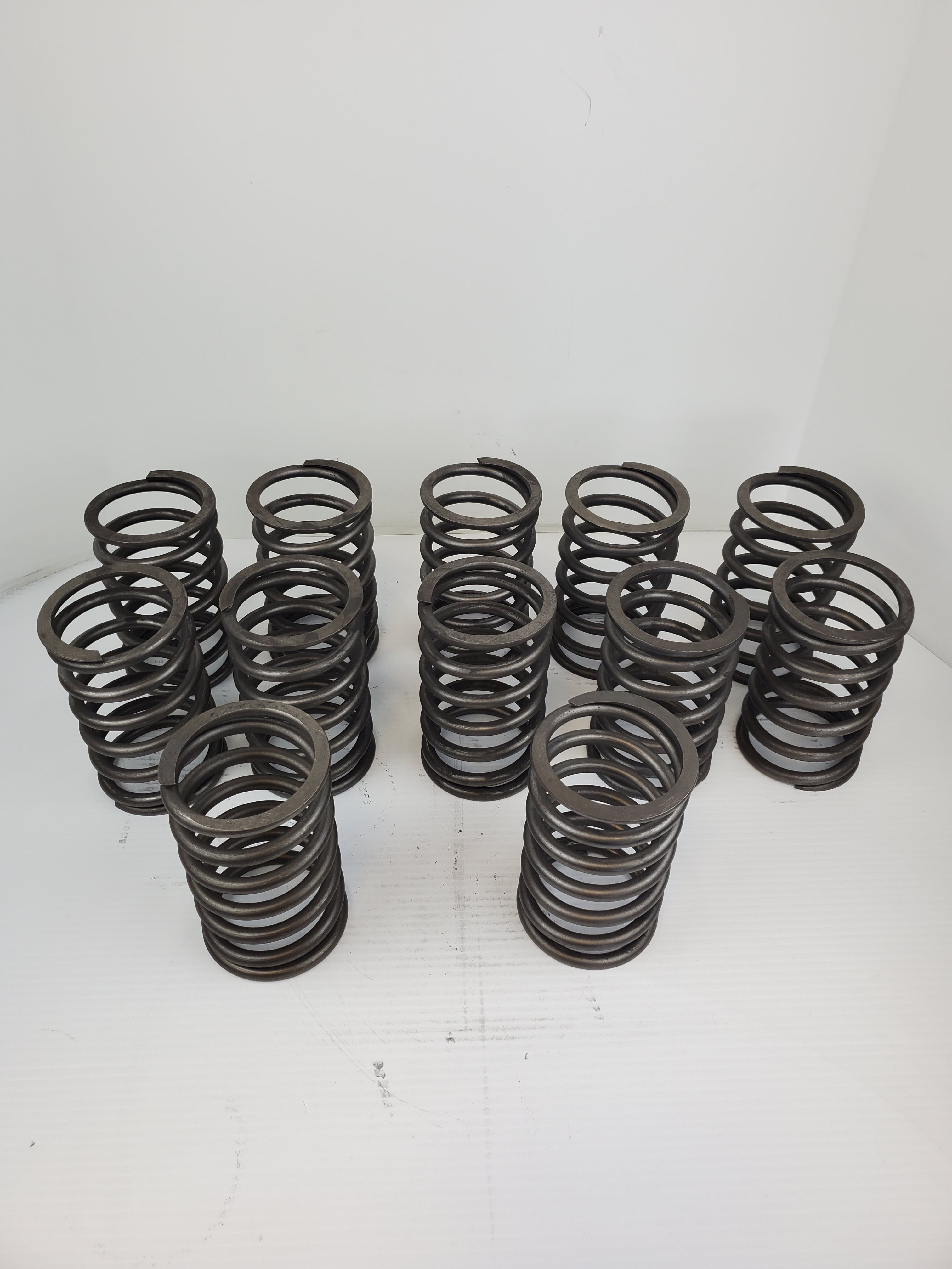 Industrial Metal Coils Steam Punk Art Deco 6" L X 3.7" Diameter (Lot of 12)