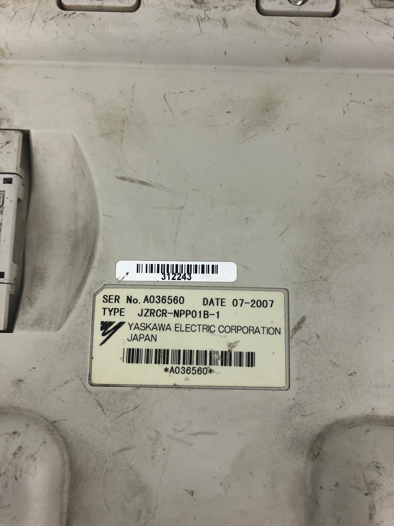 Yaskawa Electric Corp A036560 Teach Pendant JZRCR-NPP01B-1 - PARTS ONLY