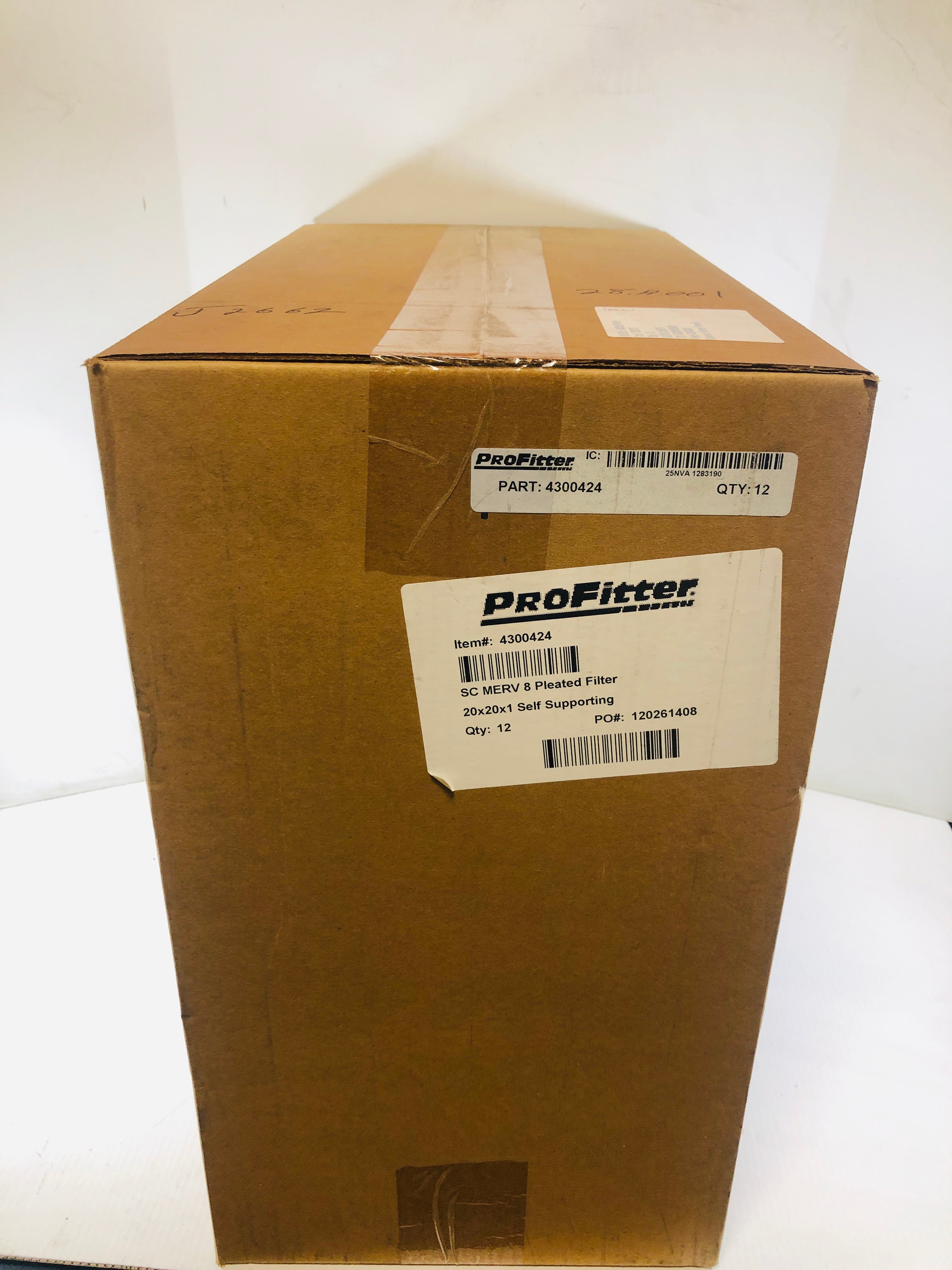 ProFitter Pleated Filter 20 x 20 x 1 (Box of 12) 4300424