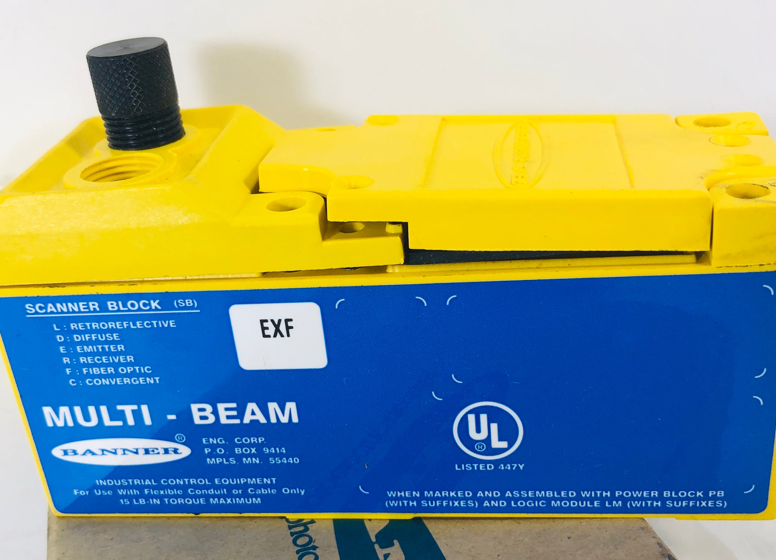 Banner 16446 SBEXF Multi Beam Scanner Block