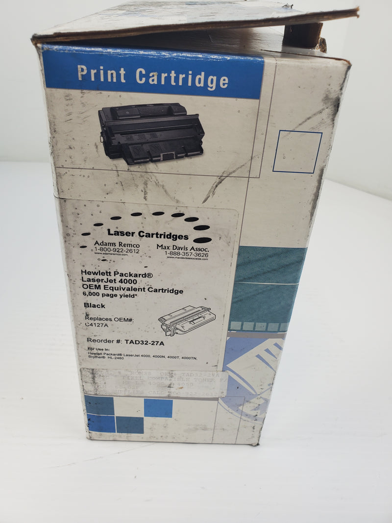 Hewlett Packard LaserJet 4000 OEM Equivalent Cartridge 6,000 Page Yield - Black
