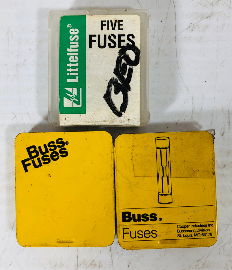 Buss Fuses Littelfuse AGW-30 3 Boxes (Lot of 15 Fuses)