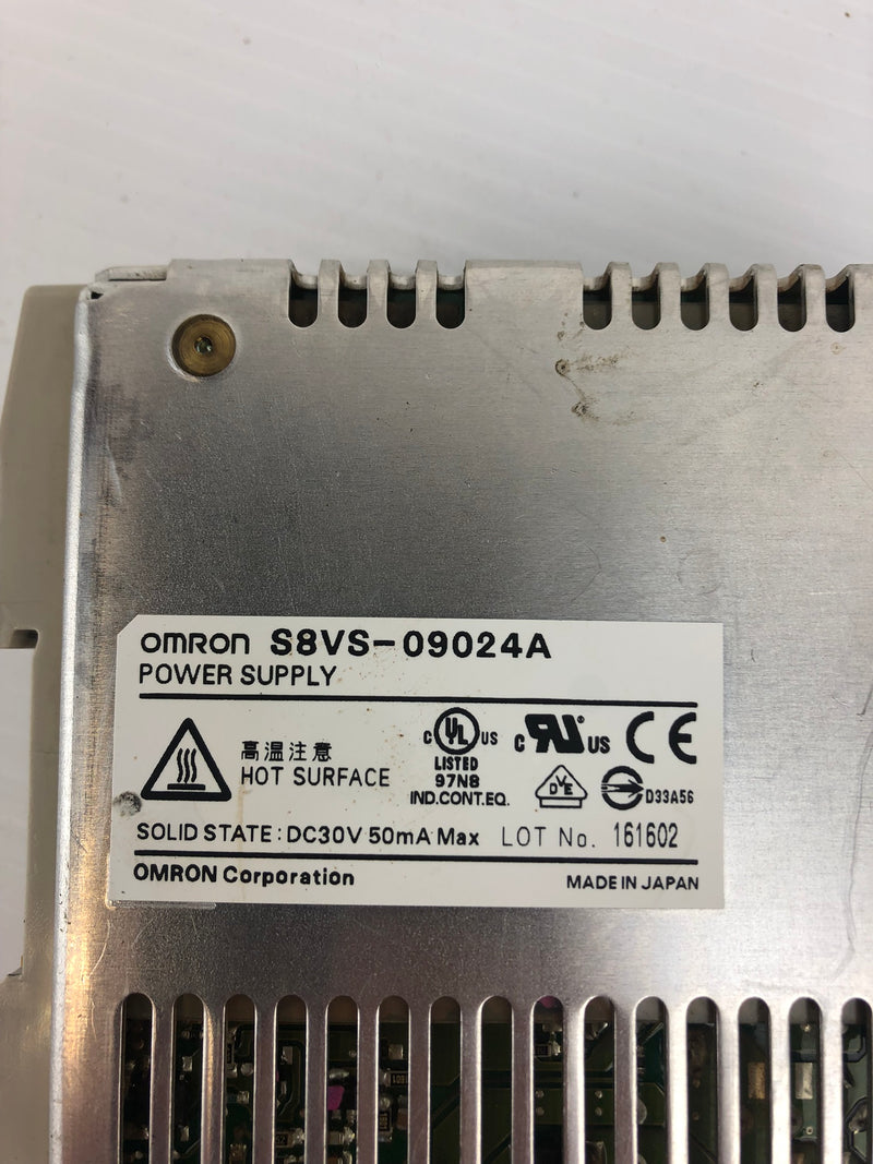 OMRON S8VS-09024A Power Supply Input AC100-240V Output DC24V