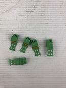 Phoenix Contact FK-MCP 1,5-STW Terminal Connectors - Lot of 5