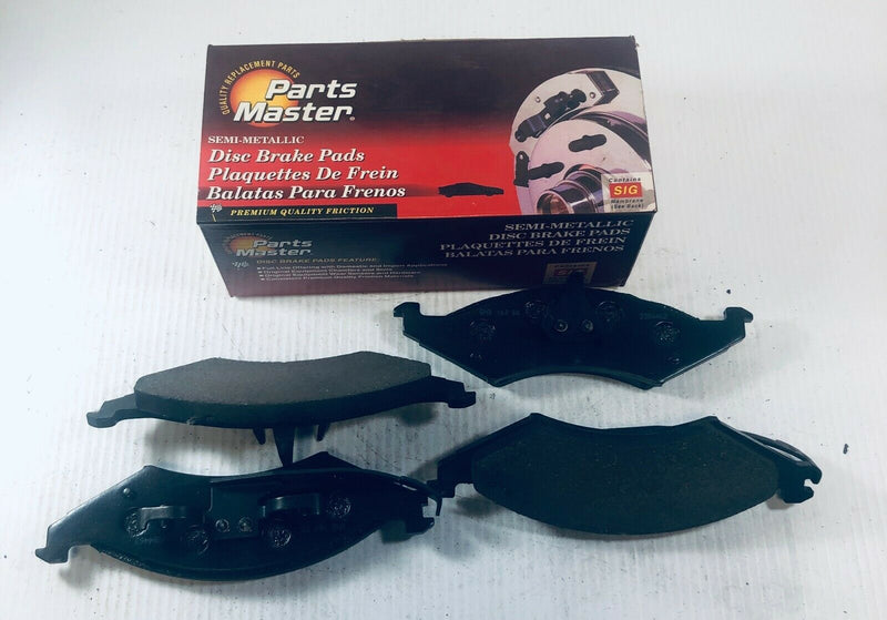 Parts Master Semi-Metallic Disc Brake Pads MD421 PD421