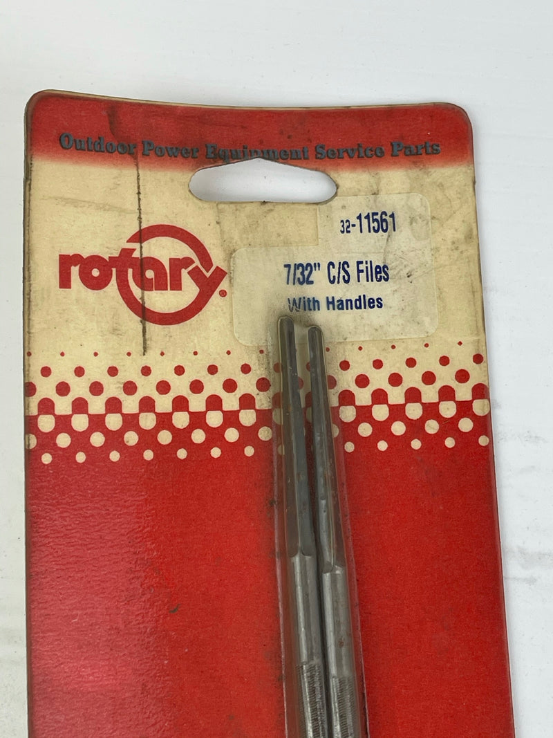 Rotary 11561 7/32" C/S Files with Handles