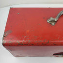 Vintage Proto Professional Tools, Red Metal Tool Box