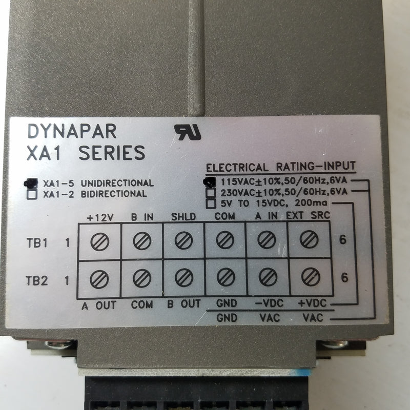 Dynapar XA1-215-APA-BB-00 Calibrator