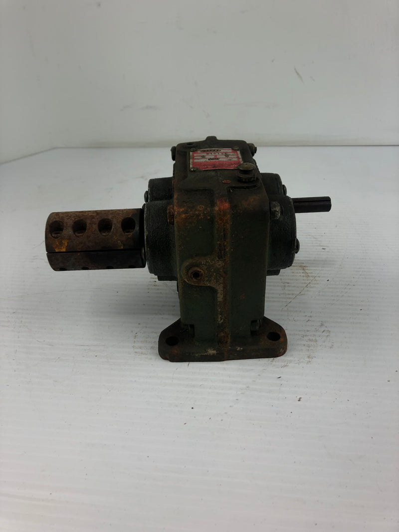 Ohio Gear HH0 Gear Reducer Box Ratio to 1 2, Assembly B