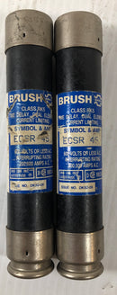Brush Class RK5 Fuse ECSR45 (Lot of 2)