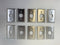 Lot of 10 Stainless Single Dimmer Receptacle Outlet Cover