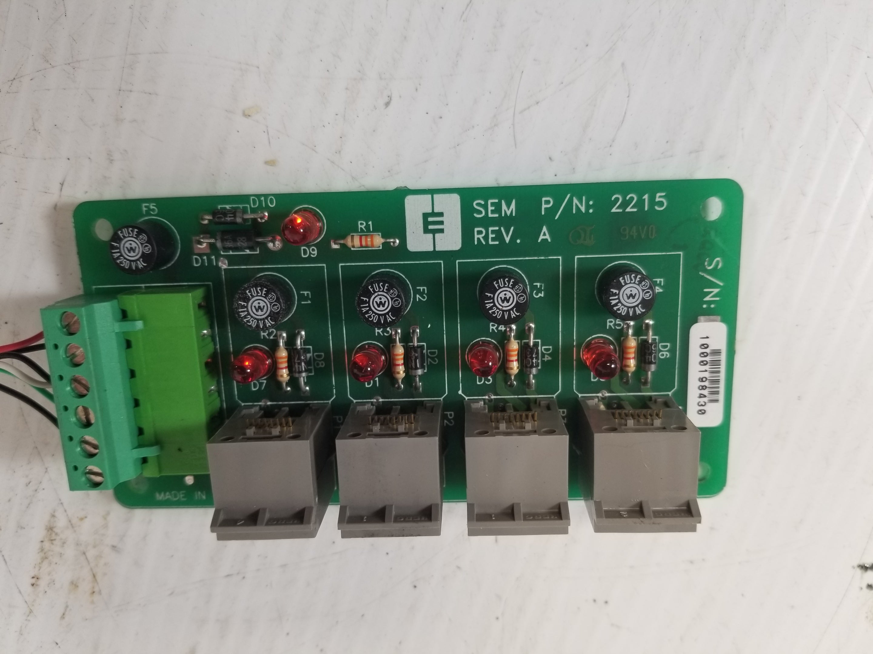 Computerized Elevator Controls 2215 Control Board