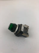 Allen-Bradley 800T-Q24 Ser T Green Pilot Light/ Indicator Light 24VAC/DC