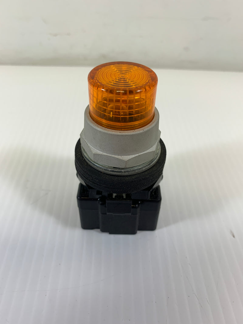 Eaton HT8GBGV7 Pushbutton Switch Illuminated Orange