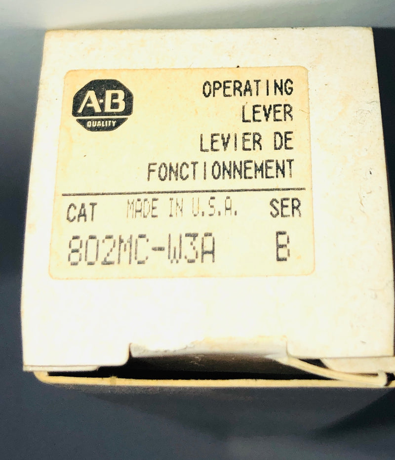 Allen Bradley Operating Lever Cat. 802MC-W3A Series B