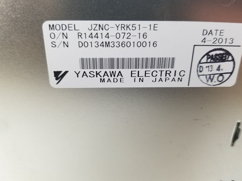 Yaskawa JZNC-YRK51-1E Servo Drive Rack Assembly