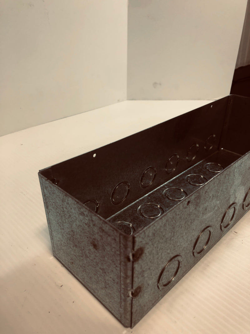 Steel Junction Box 4" x 12-1/2" Metal