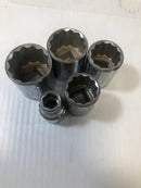 Blackhawk Socket Set of 5 Metric 10mm 19mm 20mm 24mm 26mm