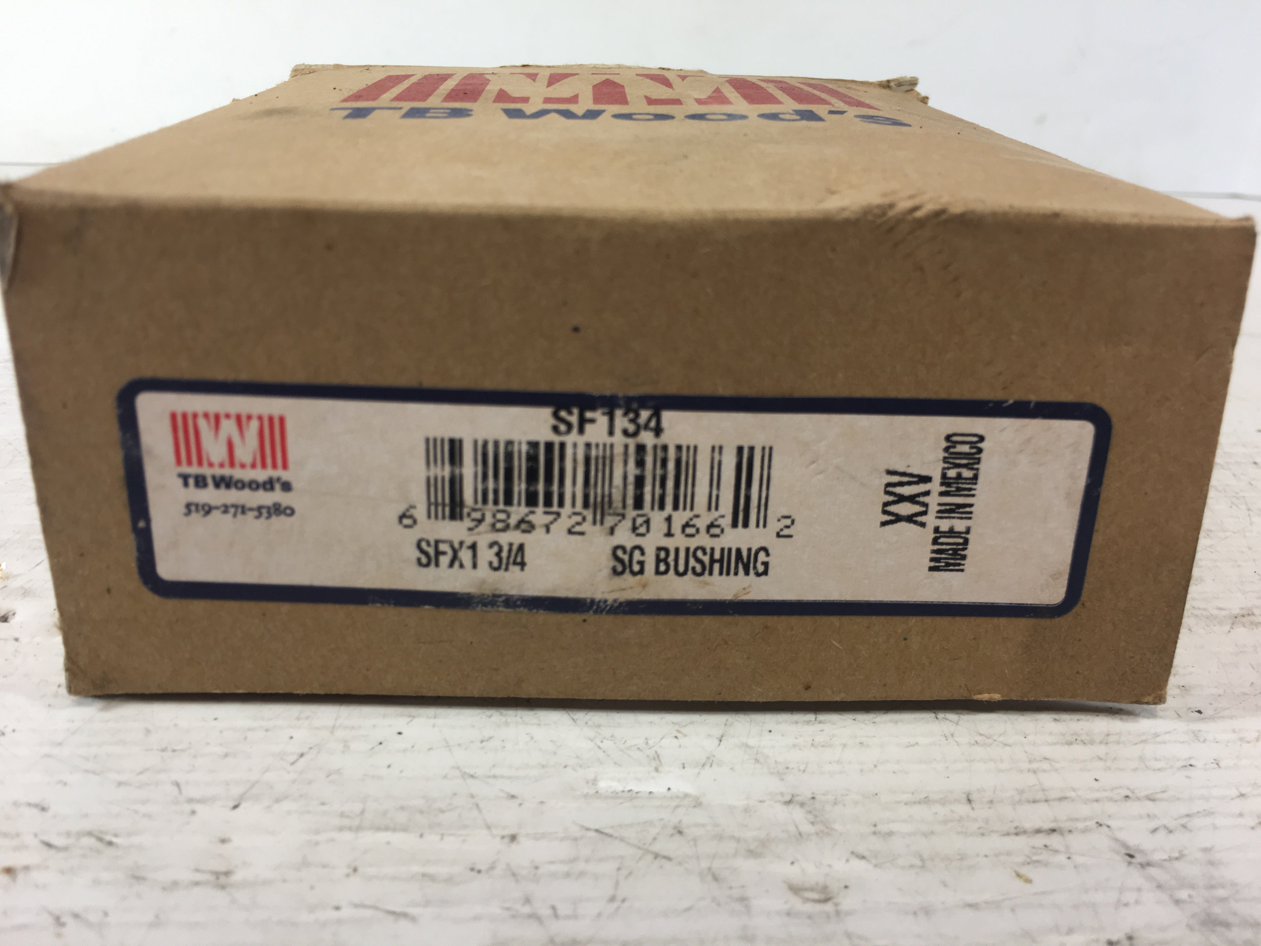 TB Woods SG Bushing SF134 SFX 1 3/4 1-3/4"