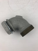 Appleton 1-1/2 ST Conduit Adapter Fitting 90 Degree Iron Elbow 1-1/2" I.D.