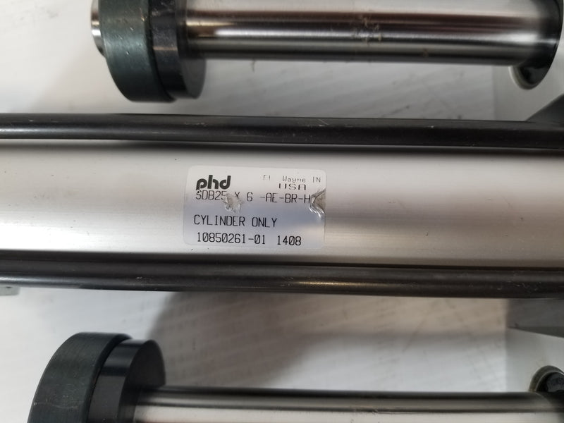 PHD SDB25 X 6 -AE-BR Pneumatic Guided Cylinder