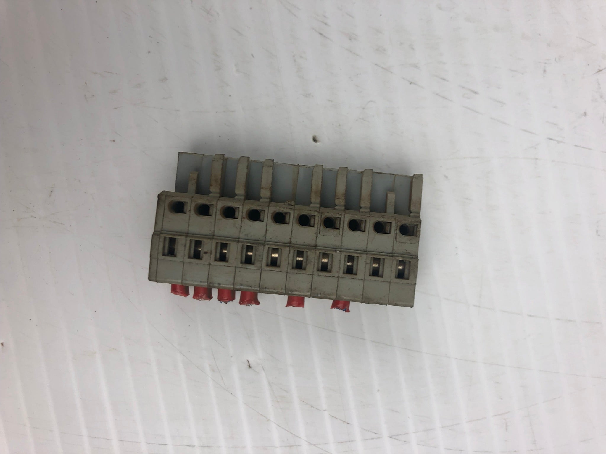 Wago AWG 26-14 10 Slot Terminal Blocks 300V 15A - Lot of 3