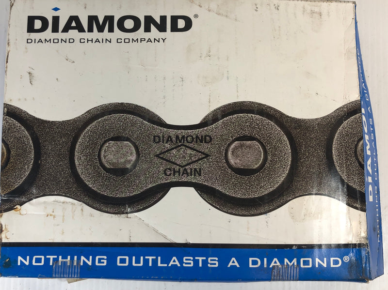 Diamond Chain Company 40-2 Riveted 10 Feet X-5466-010