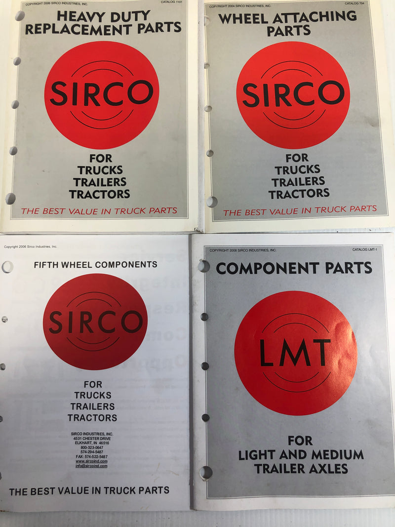 Sirco Truck Trailer Tractor Parts Catalogs