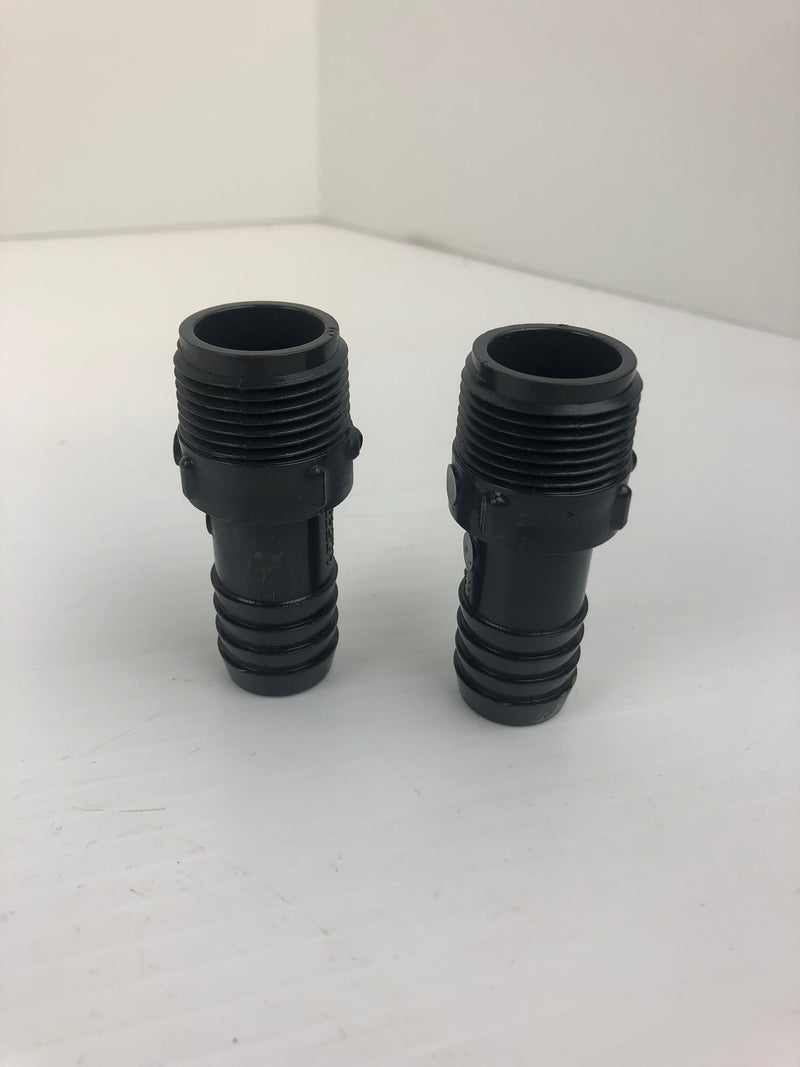 LASCO 3/4" PVC Fitting/Adaptors (Lot of 2)