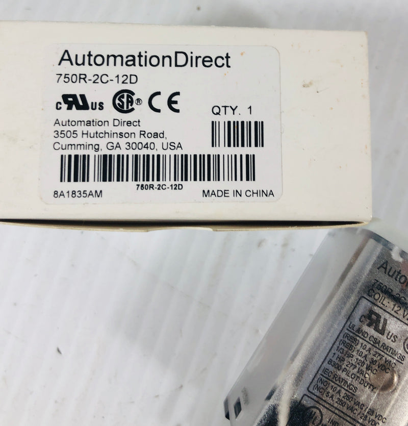 Automation Direct 750R-2C-12D Coil 12VDC