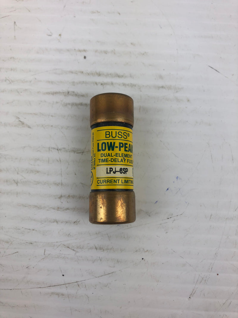 Buss LPJ-6SP Low Peak Dual Element Time Delay Fuse