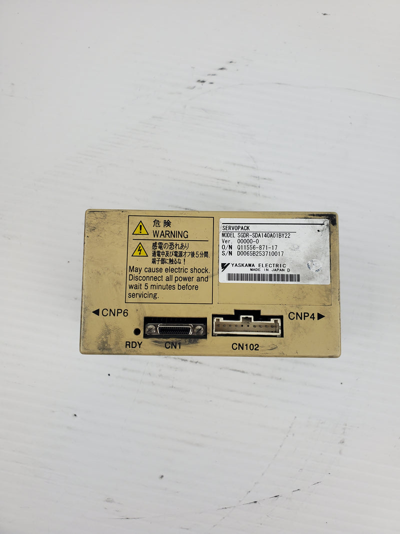 Yaskawa Electric SGDR-SDA140A01BY22 Servo Driver