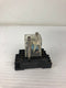 Omron MY4N Square Relay with Socket Base 24 VDC