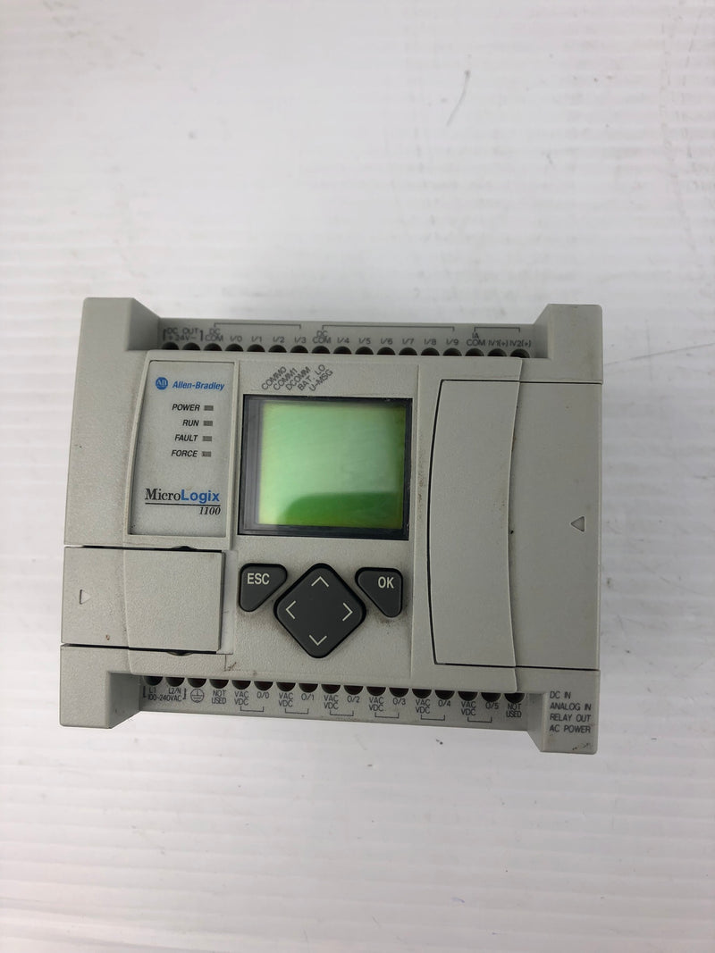 Allen-Bradley 1763-L16BWA MicroLogix 1100 PLC Programmable Controller ...