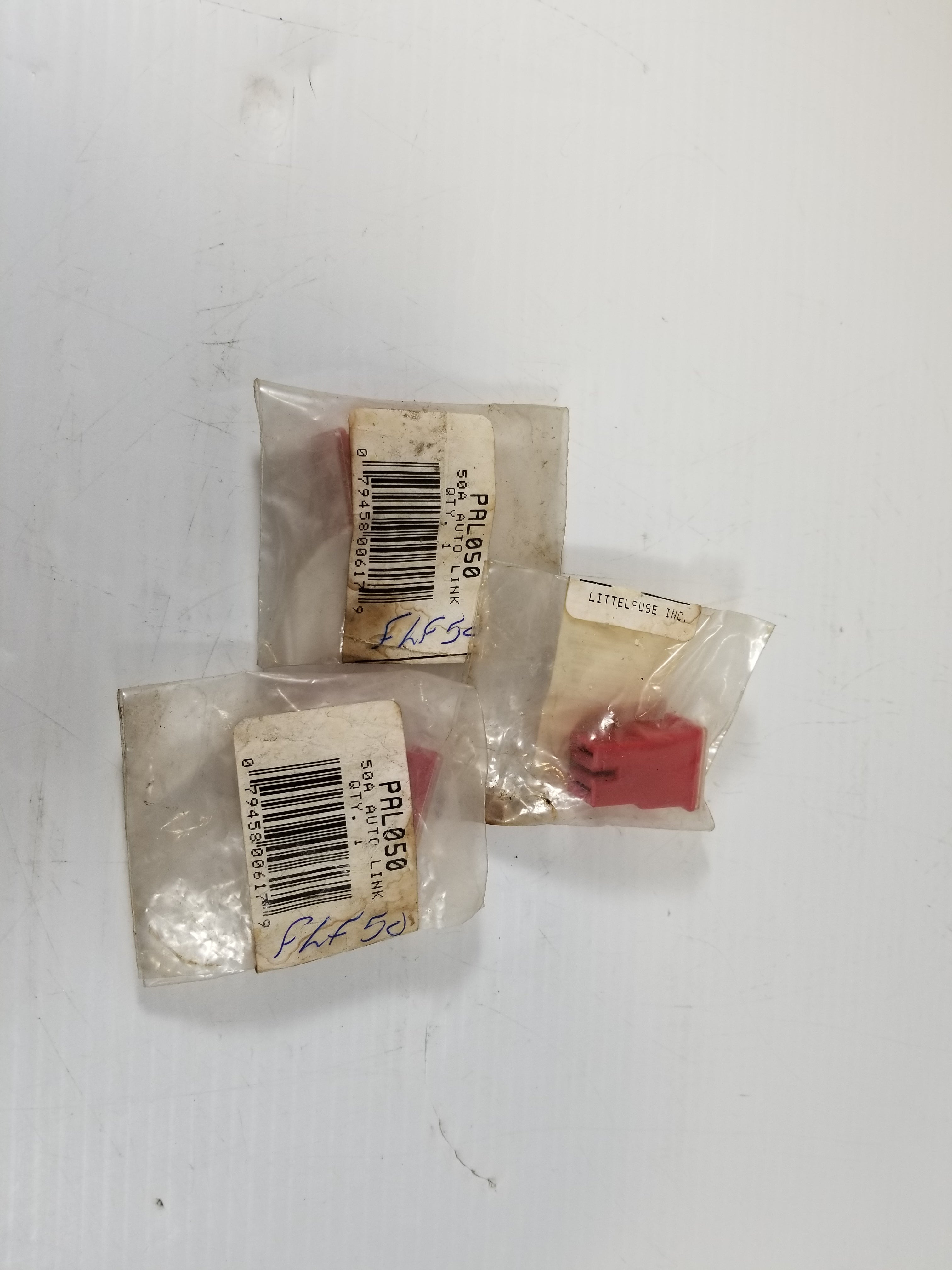 Littelfuse PAL050 50A Automotive Fusible Link - Lot of 3