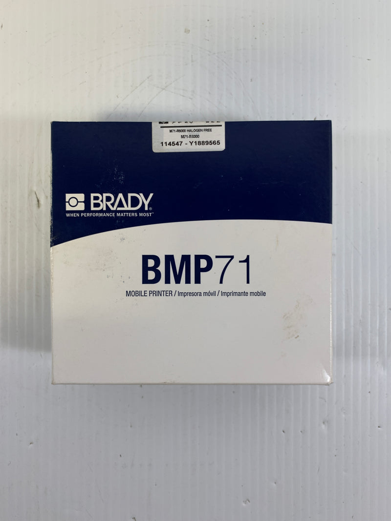 Brady Printer Ribbon Y1889565 Black M71-R6000