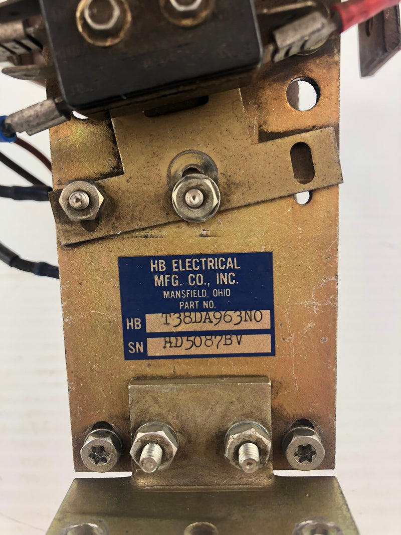 HB Electrical T38DA963N0 Contactor with Micro Switch