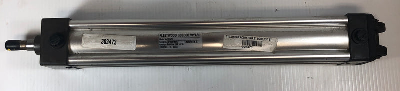 Fleetwood Goldco Wyard Pneumatic Air Cylinder 302473 250 PSI