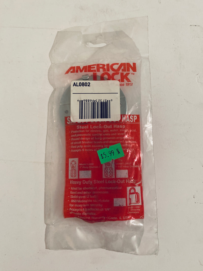 American Lock Lockout Hasp AL0802