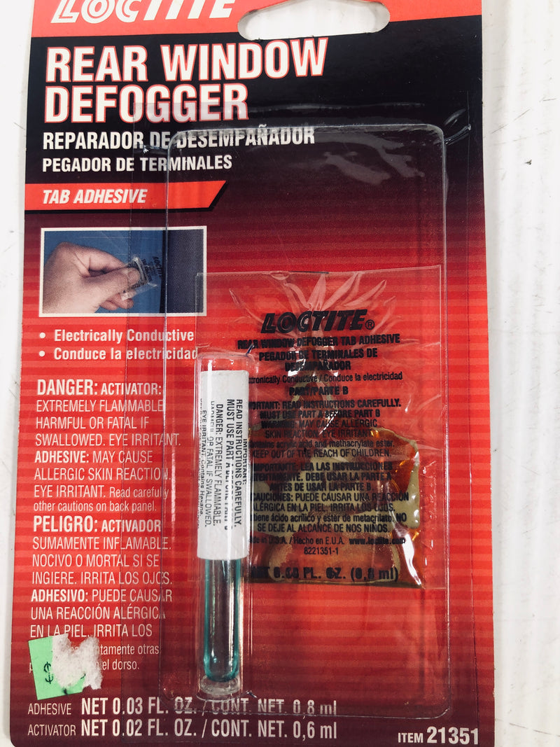 Loctite Rear Window Defogger Tab Adhesive 21351