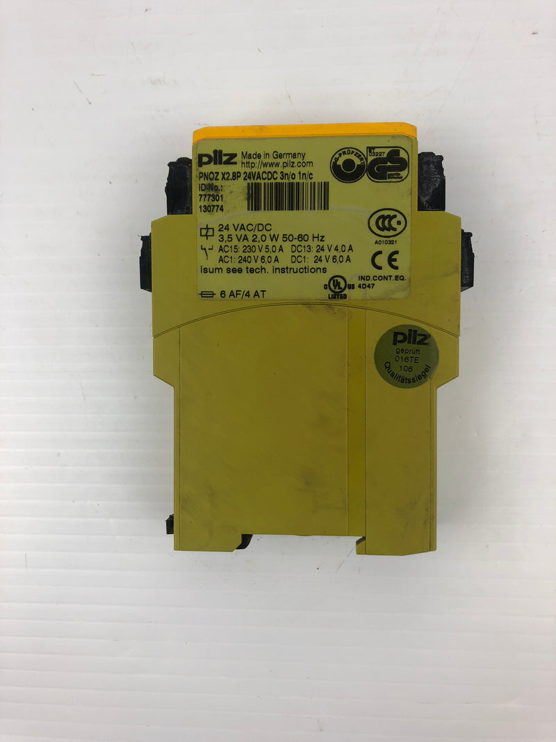 Pilz PNOZ X2.8P Safety Relay 3.5 VA 2.0 W 50/60 Hz