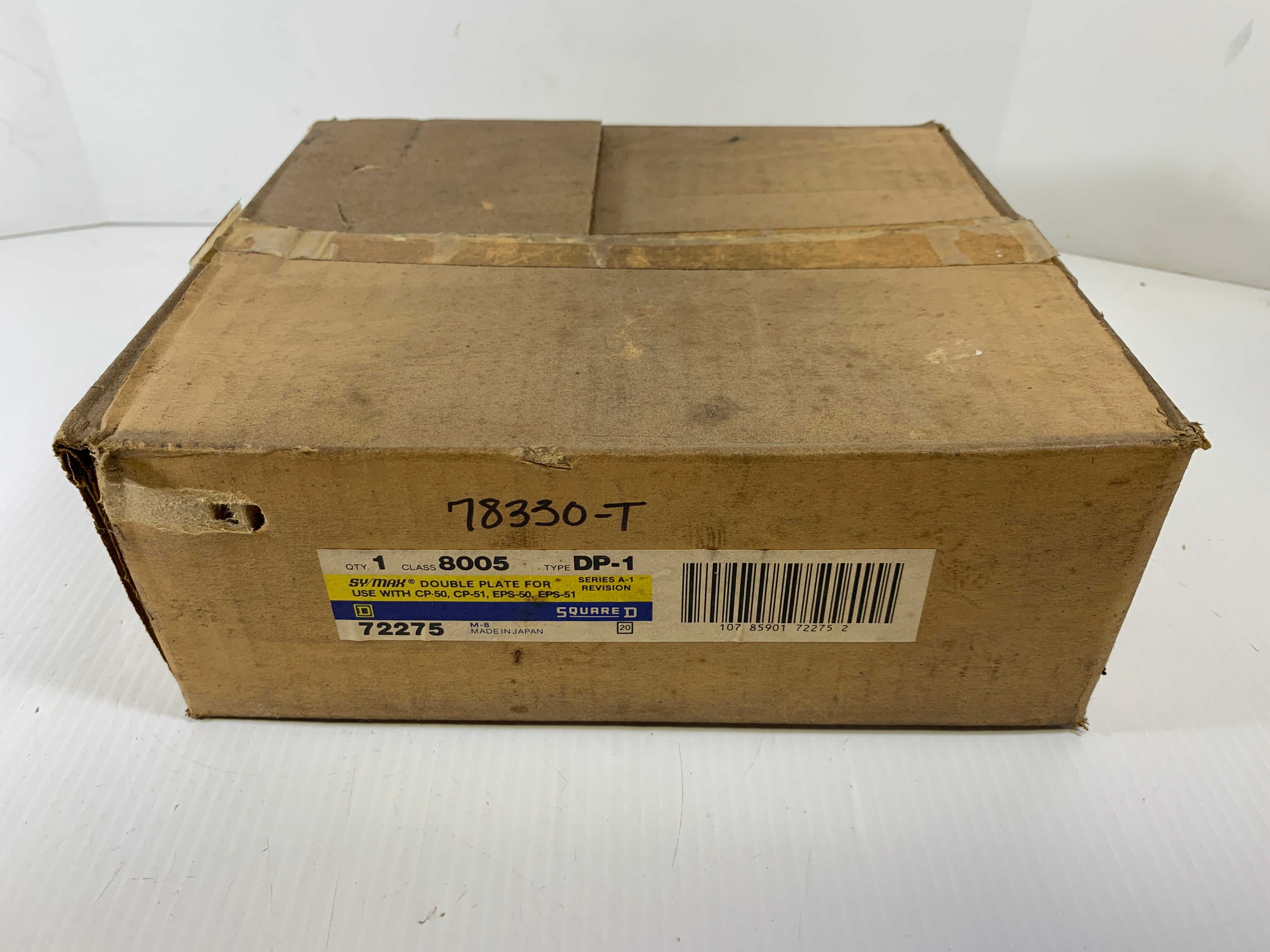 Square D SY/MAX DP-1 8005 Double Plate Series A-1