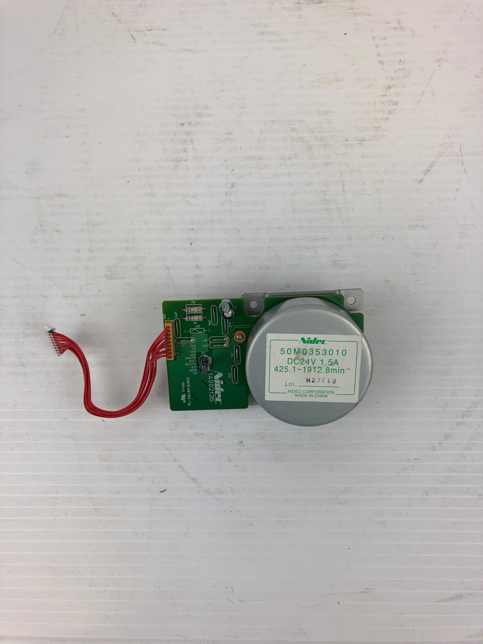 Nidec 50M0353010 Drive Motor for OKI Printer 14002135 DC24V 1.5A