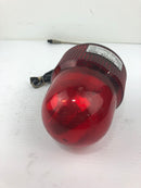 Patlite SKHE-24 Red Rotating Beacon Light SZ-007 Bracket 24VDC 3W