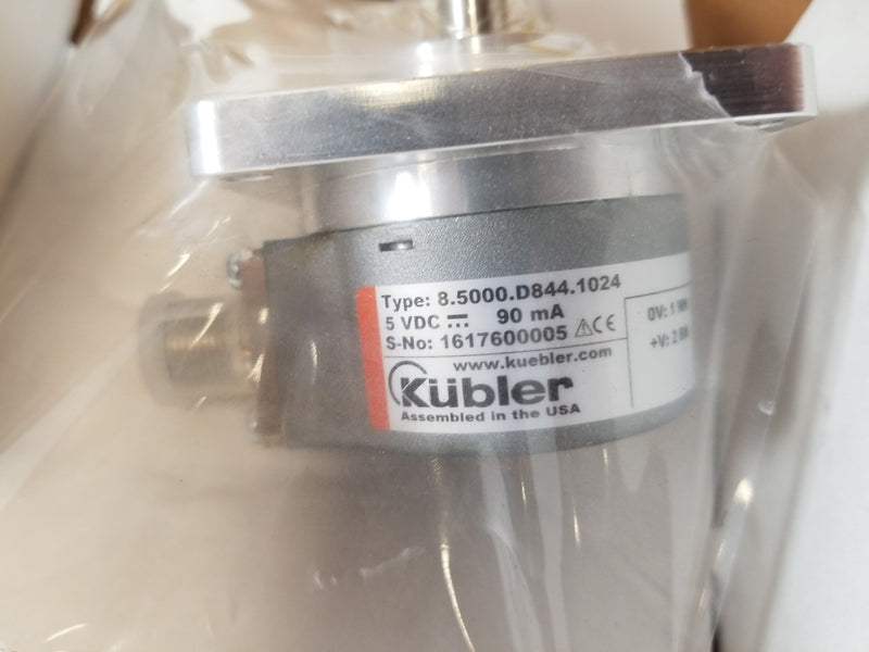 Kubler 8.5000.D844.1024 Rotary Incremental Encoder 5VDC 90mA