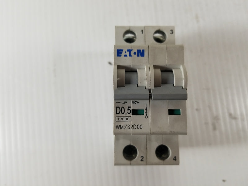 Eaton WMZS2D00 2-Pole 0.5A Circuit Breaker