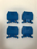 Allen-Bradley 1492-HM3 Terminal Block 600V - Lot of 4 Blue