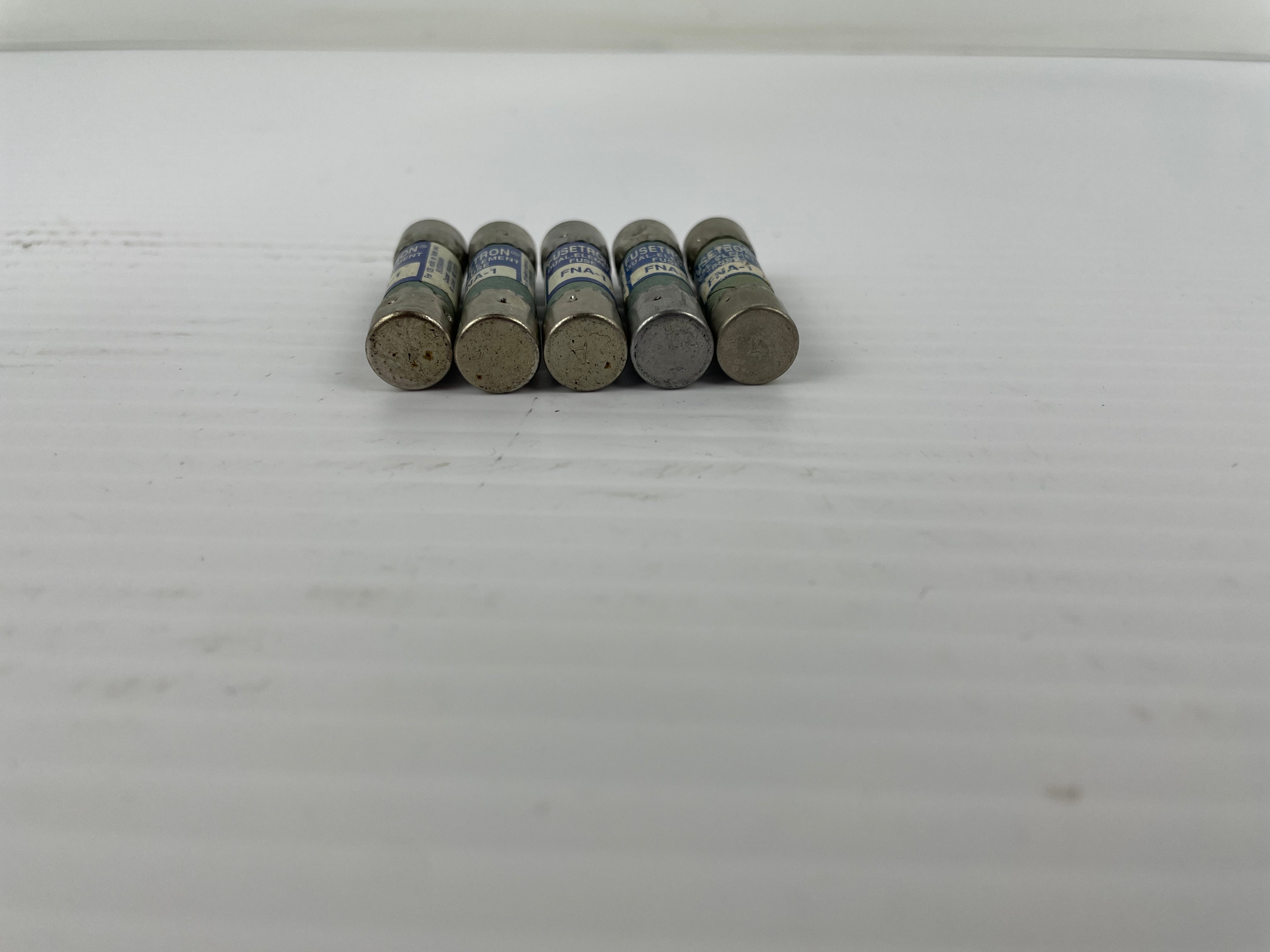 Fusetron FNA-1 Dual Element Fuses - Lot of 5